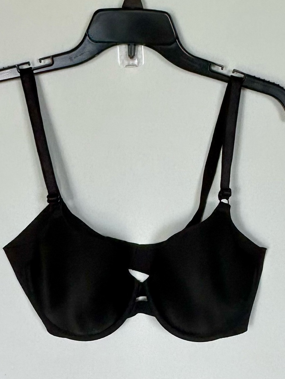 Warner’s black padded bra, size 38C